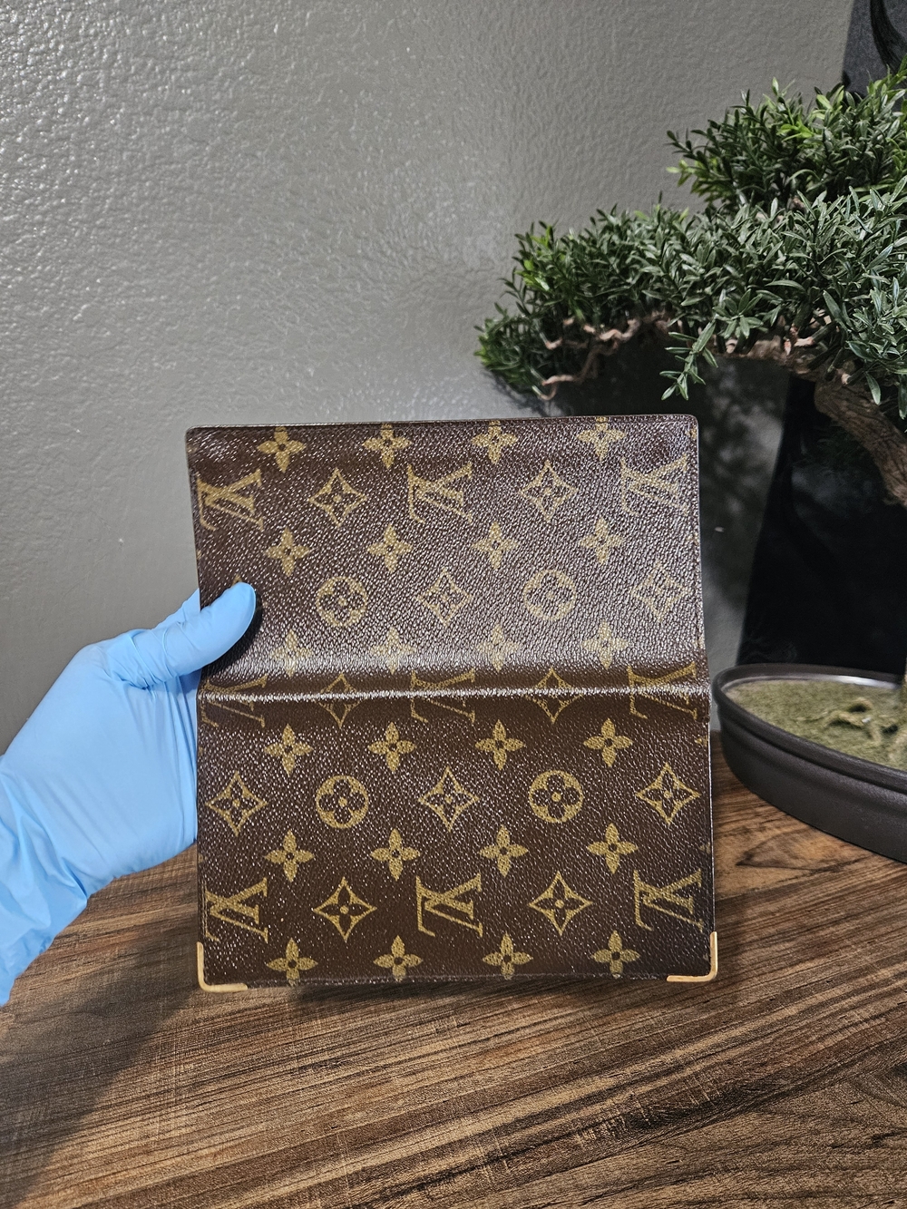 Authentic Louis Vuitton Rare Vintage Bifold Wallet Monogram Canvas - Picture 12 of 15